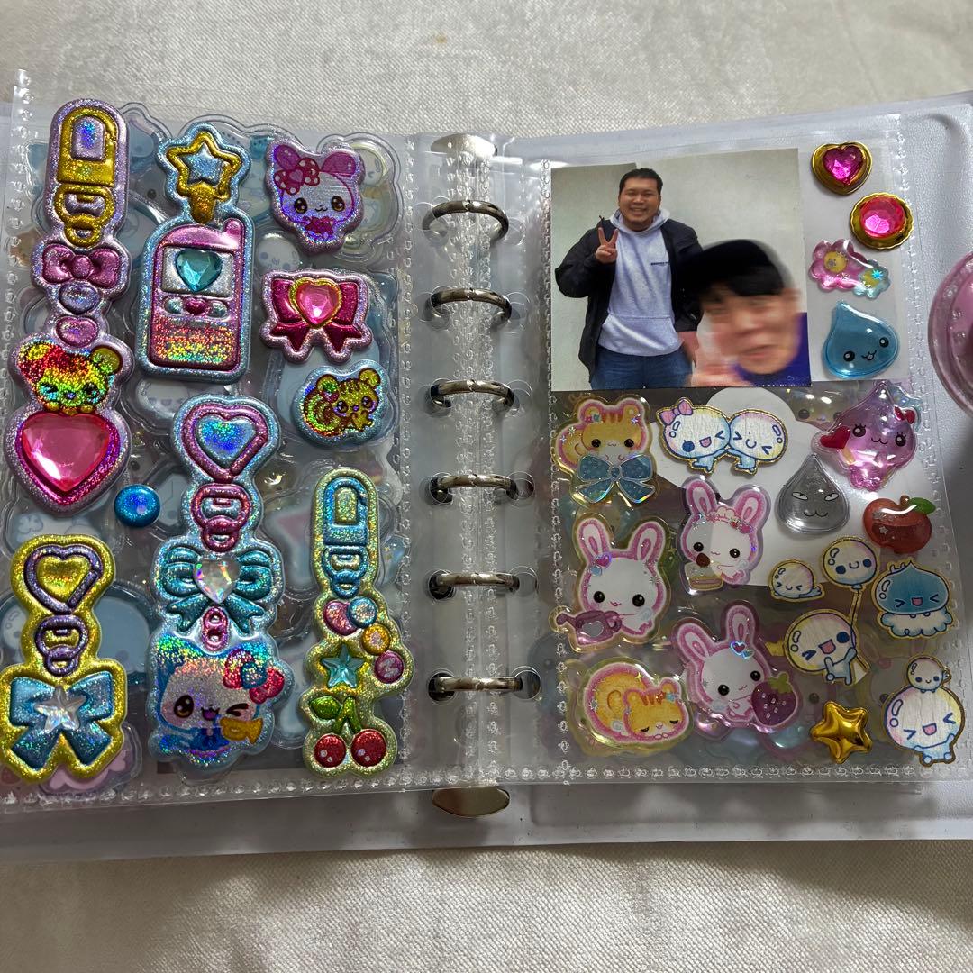 シール帳完成品 ボンボンドロップシール 16ページ