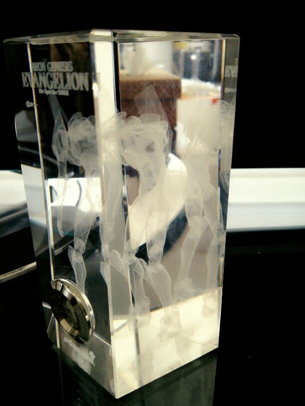 NEON GENESIS EVANGELION クリスタル時計
