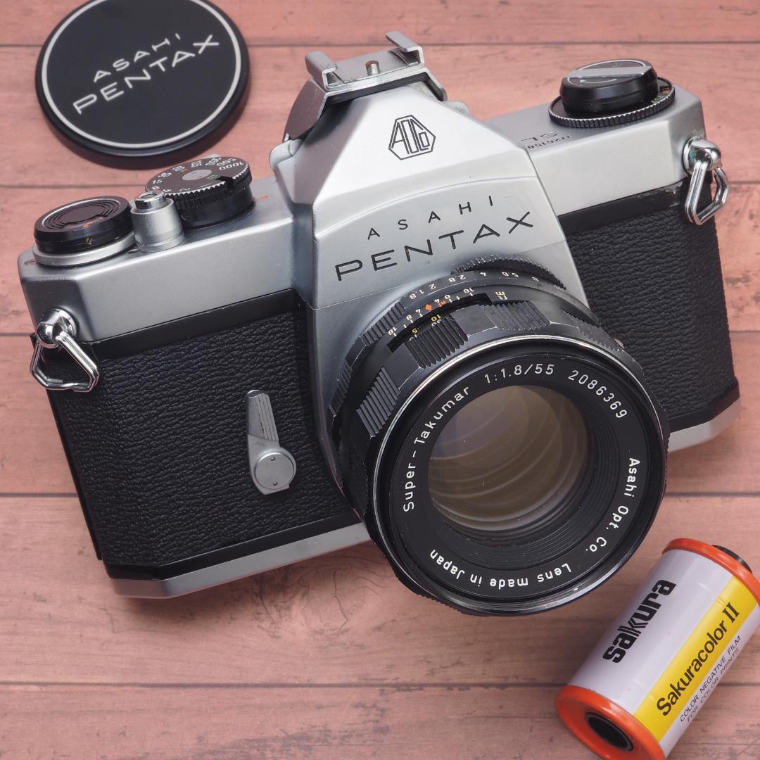 ペンタックス SL (SP兄弟機)&Takumar 55mm F1.8 ＃27