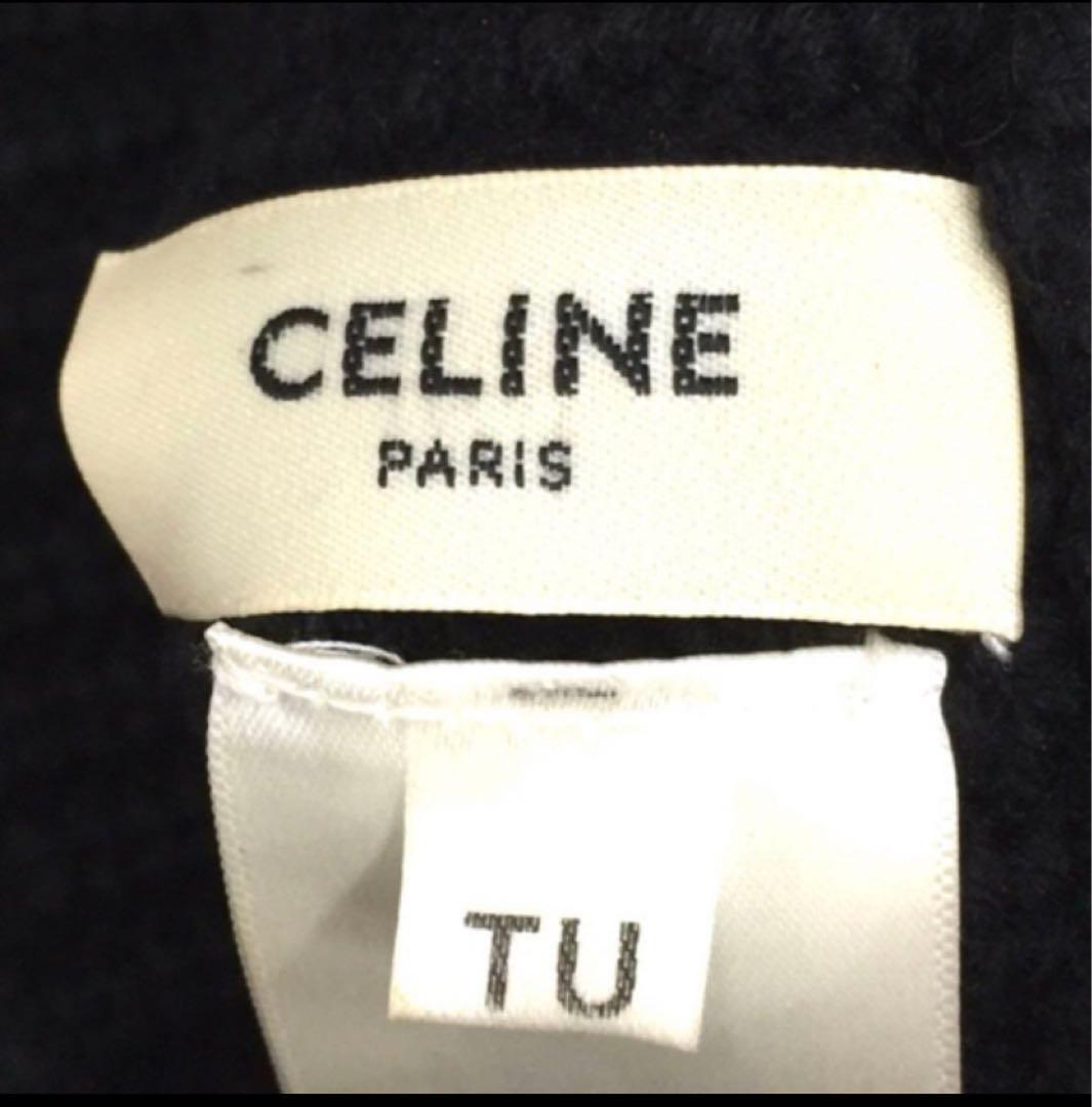 CELINE セリーヌ トリオンフ クロシェ カシミア バケットハット