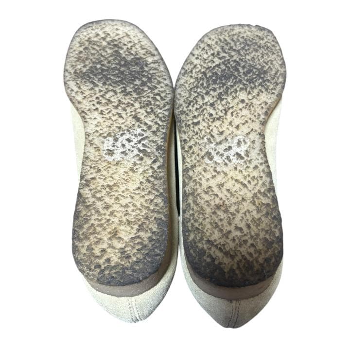 箱あり CLARKS ORIGINALS クラークス ワラビー ベージュモカシン