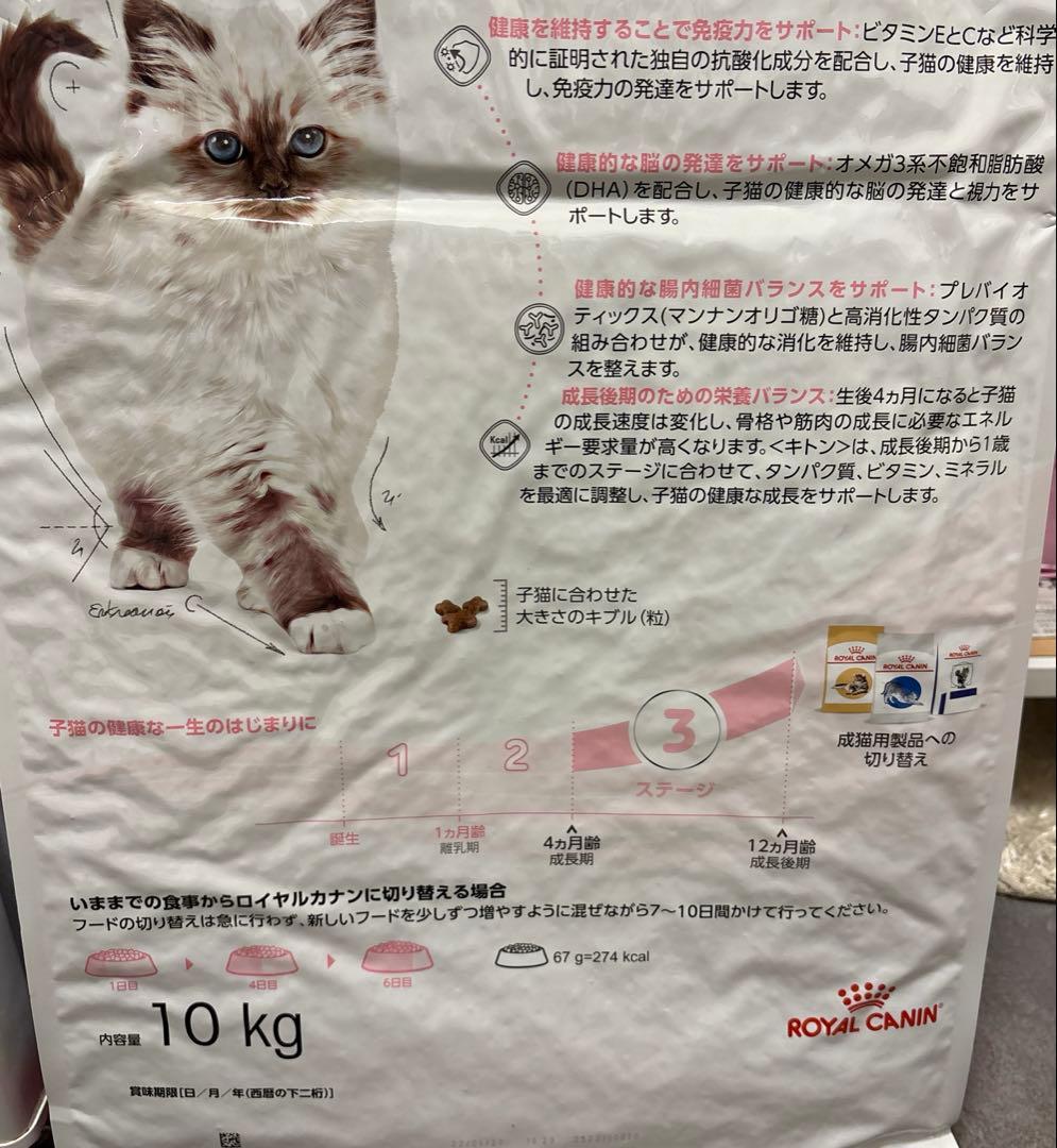  CANIN 成長後期の子猫用 10kg
