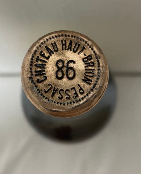 1986年　シャトー・オー・ブリオンワイン