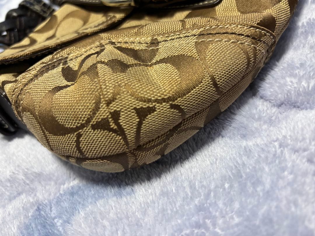 COACH ソーホーシグネチャーワンショルダーバッグ