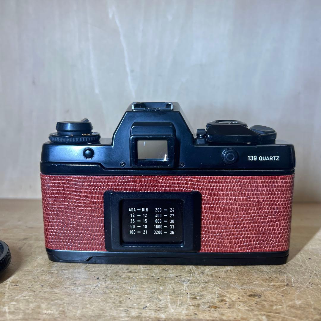 Contax 139 Quartz 革張りボディー　稀に見る美品