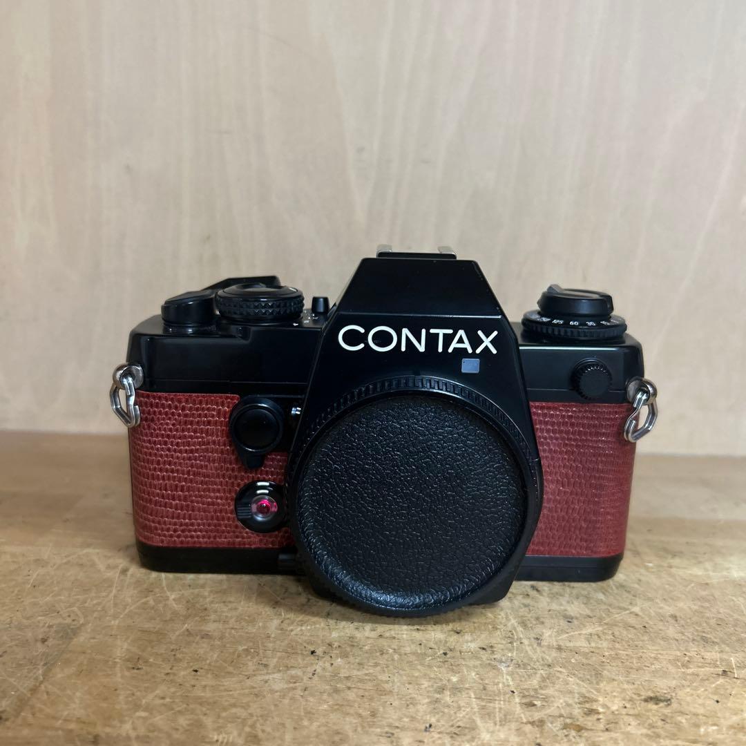 Contax 139 Quartz 革張りボディー　稀に見る美品