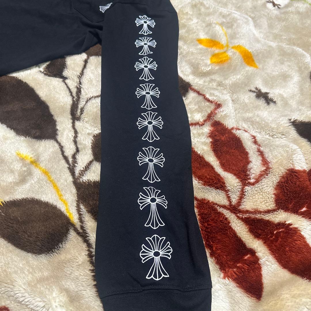 CHROME HEARTS ホワイトブラック ロングTシャツ