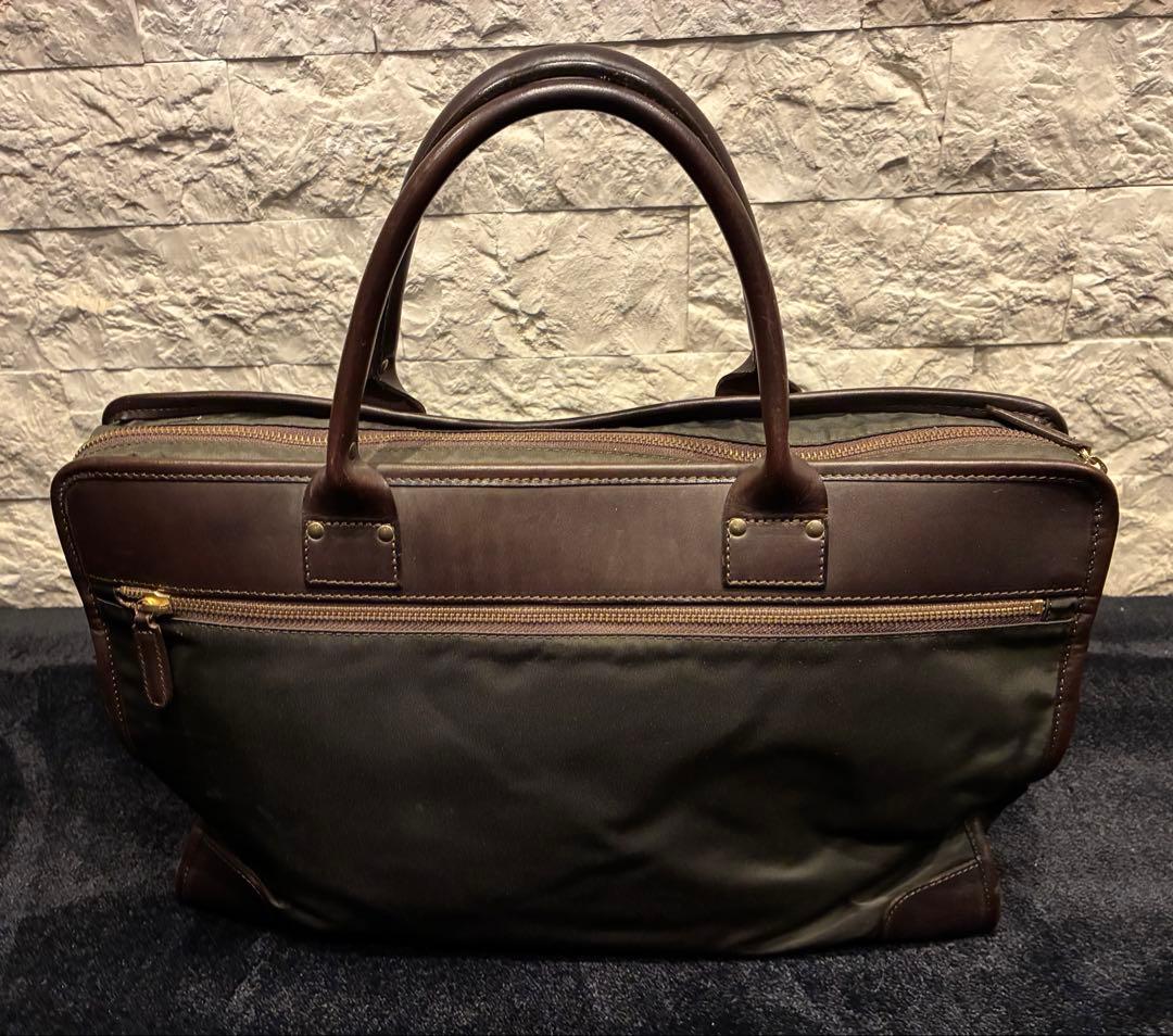 美品 Felisi ブリーフケース ダークブラウン