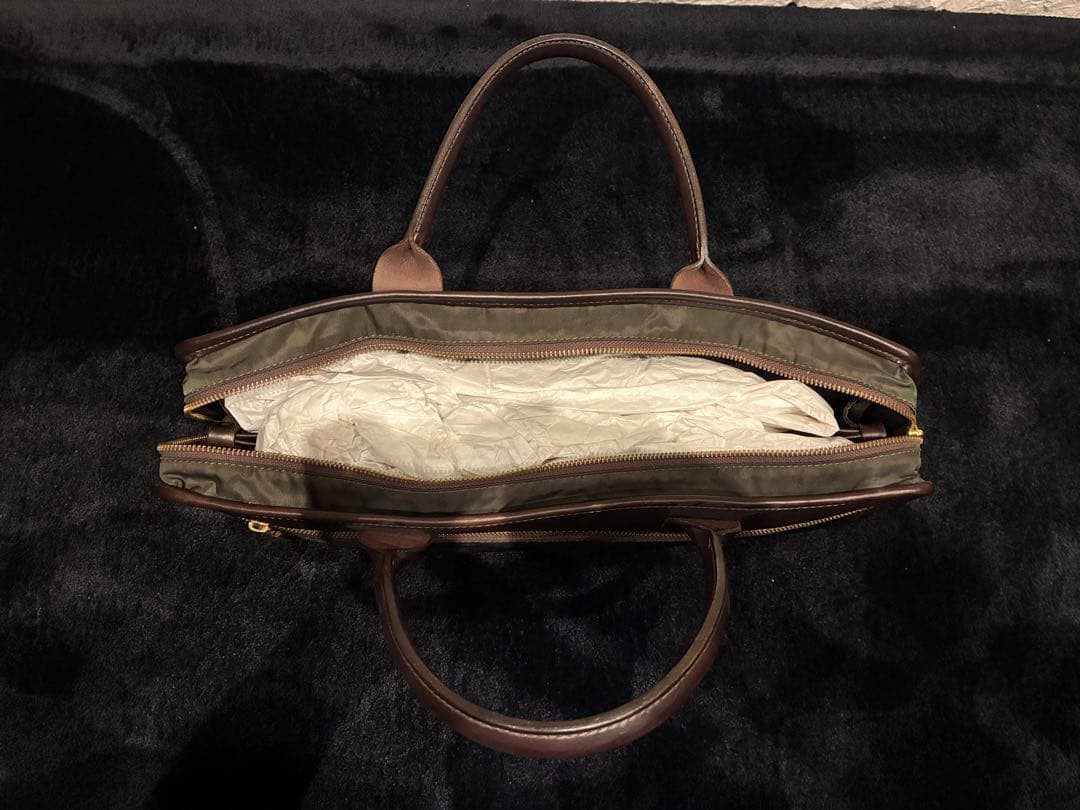 美品 Felisi ブリーフケース ダークブラウン