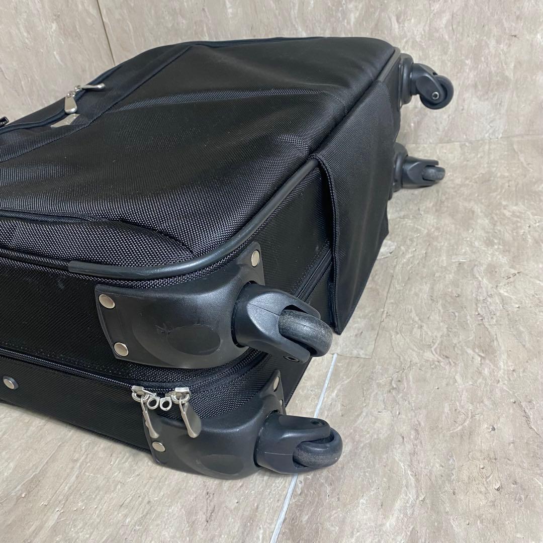 極美品 JAL 大型多機能 ４輪 スーツケース キャリーバッグ ガーメント