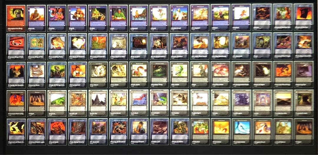 ミドルアース　カード　チャレンジデッキF ccg 指輪物語　希少