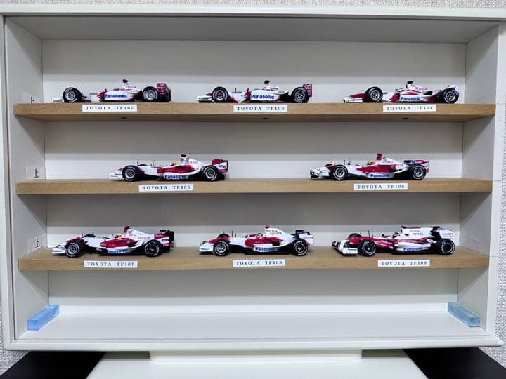 ミニチャンプ 1/43 F1 パナソニック トヨタ レーシング フルコンプセット