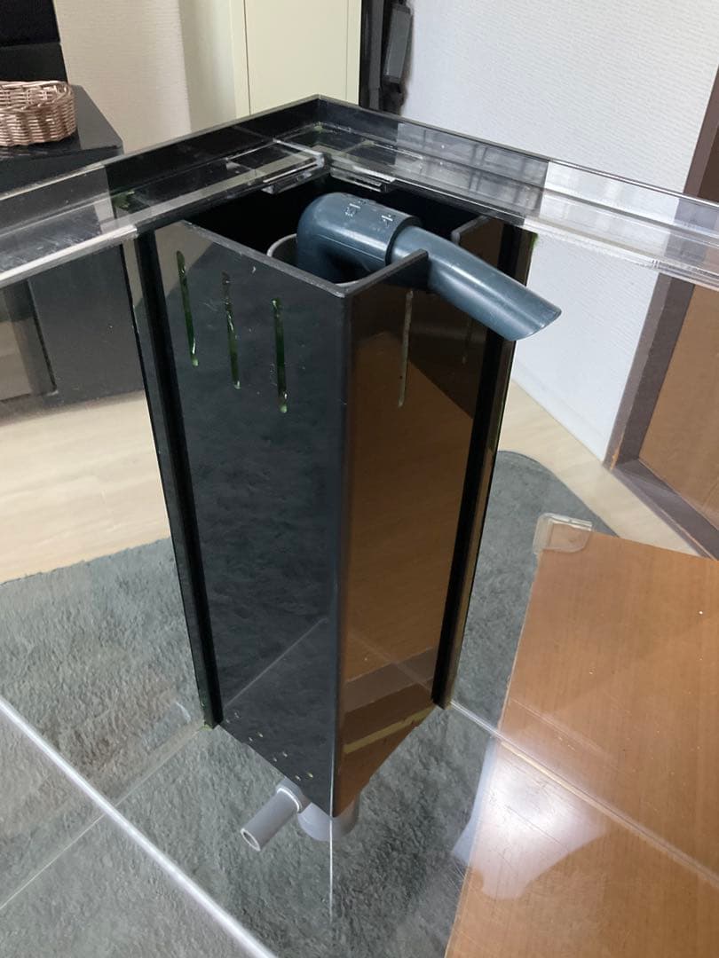 アクリル製オーバーフロー水槽（60×30×36） ／ひかるアクアリウム特別仕様