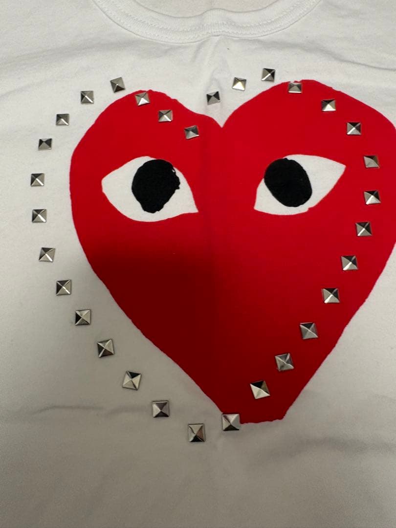 PLAY COMME des GARCONS ハートTシャツ S