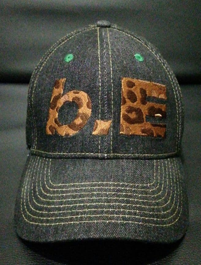 【美品】ビューティフル b.Eautiful デニム キャップ b.Eロゴ