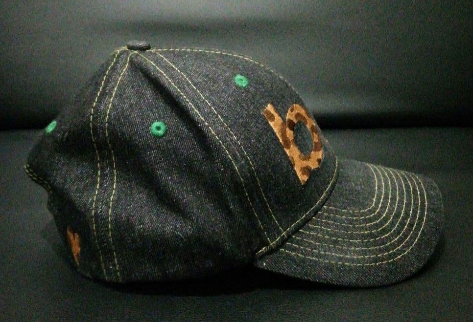 【美品】ビューティフル b.Eautiful デニム キャップ b.Eロゴ