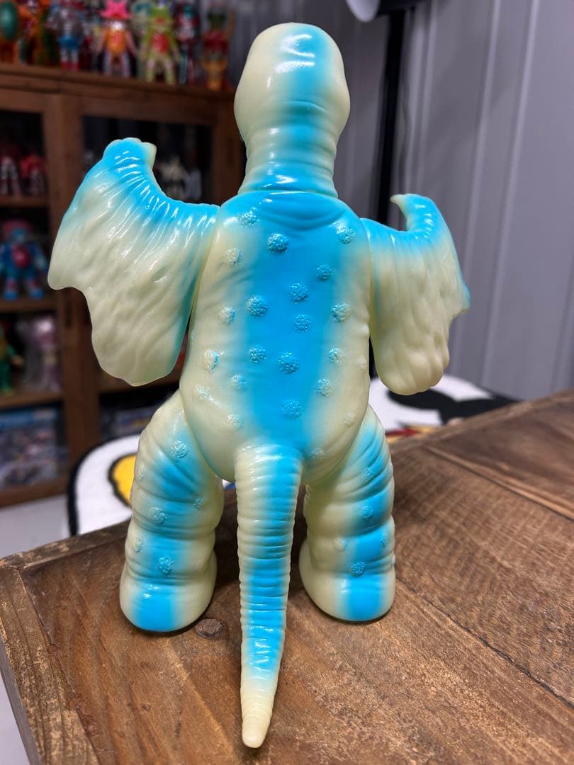 【激レア】ブルマァク　ペギラ　フィギュア　ソフビ　ウルトラQ 蓄光