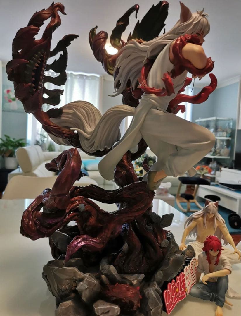 幽☆遊☆白書 蔵馬 1/6 ガレージキット ガレキ スタチュー ①