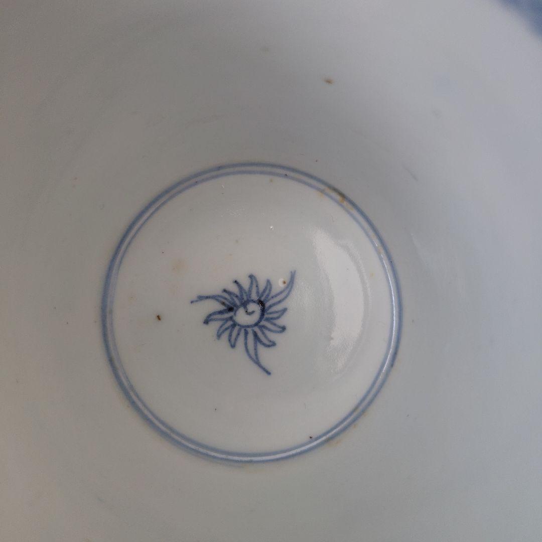 古伊万里 染付 蕎麦猪口 梅 紫陽花 花鳥文 雲龍文 肥前 骨董 江戸期