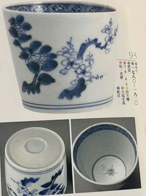 古伊万里 染付 蕎麦猪口 梅 紫陽花 花鳥文 雲龍文 肥前 骨董 江戸期