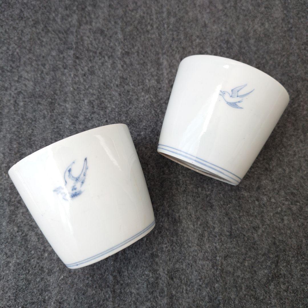 古伊万里 染付 蕎麦猪口 梅 紫陽花 花鳥文 雲龍文 肥前 骨董 江戸期