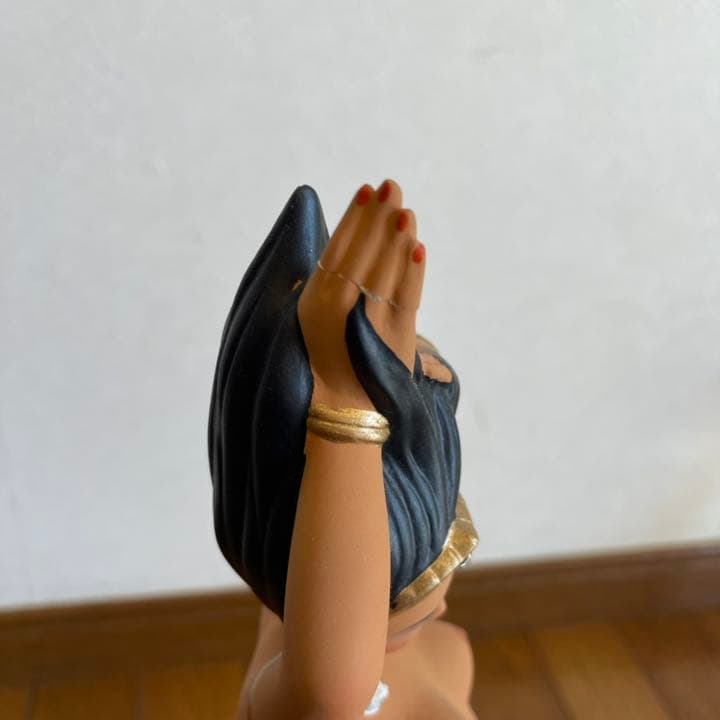 ヴィンテージ ダンサー像 炎の女神 1972年製 オブジェ 補修あり