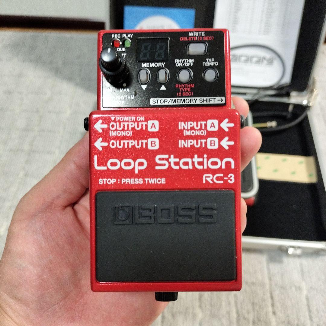 BOSS RC-3 Loop Station 、zoom B2.1u、ケース