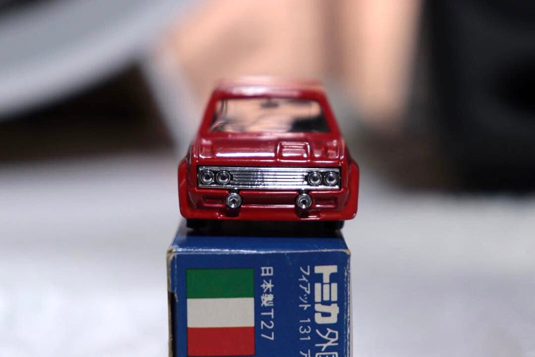 日本製　トミカ　外国車シリーズ　F11 フィアット　131 アバルト　ラリー