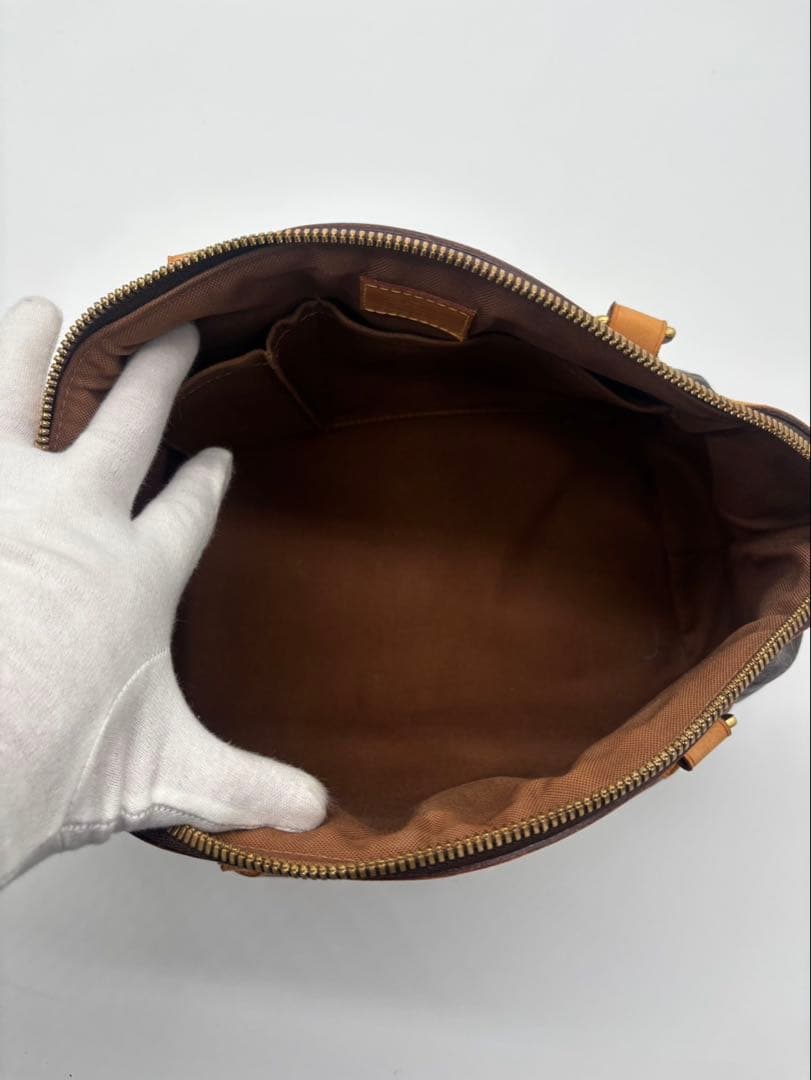 鑑定済 ルイヴィトン Louisvuitton ティヴォリPM バッグモノグラム