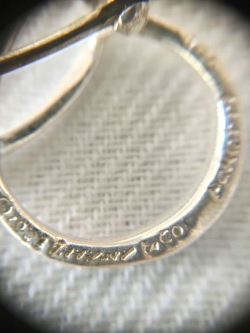 美品　ティファニー ブローチ シルバー SV925 イニシャルa