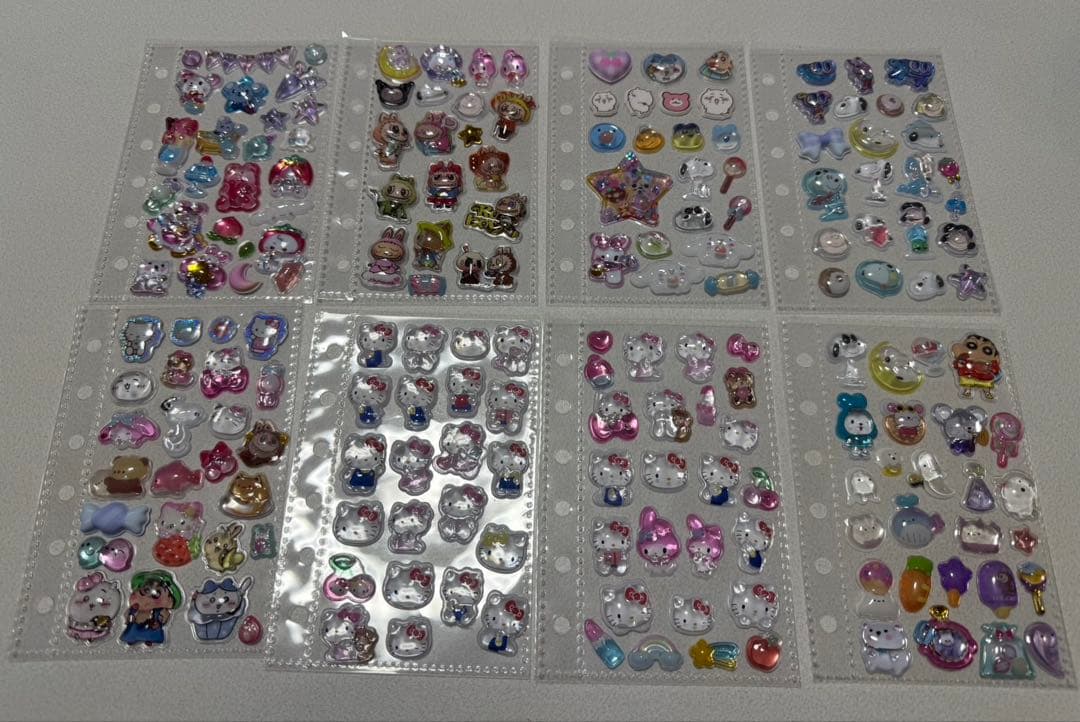 シール帳A7 完成品　リフィル23シート