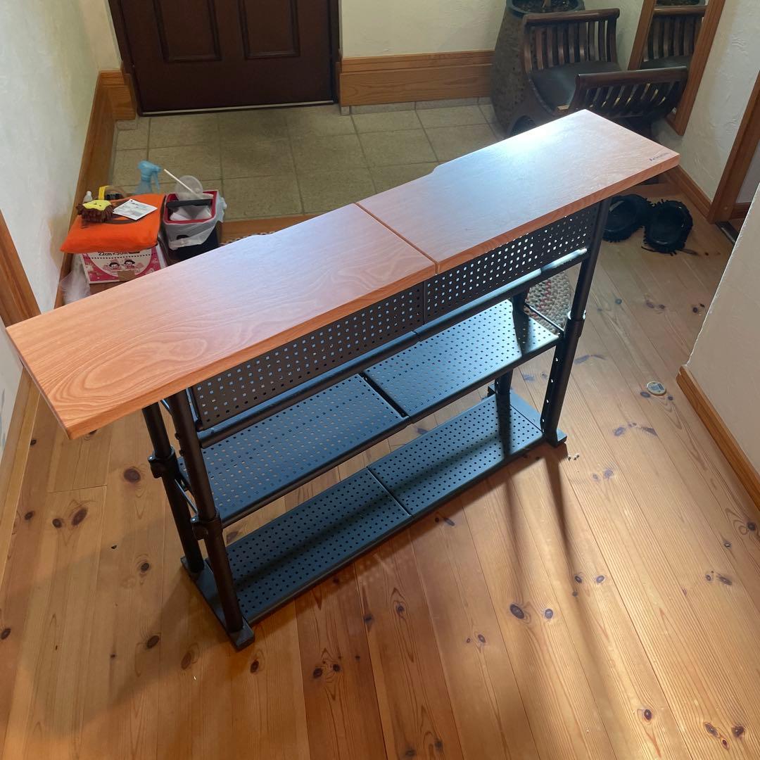 Bauhutte バウヒュッテ エクステンションデスク　木目　ウッド