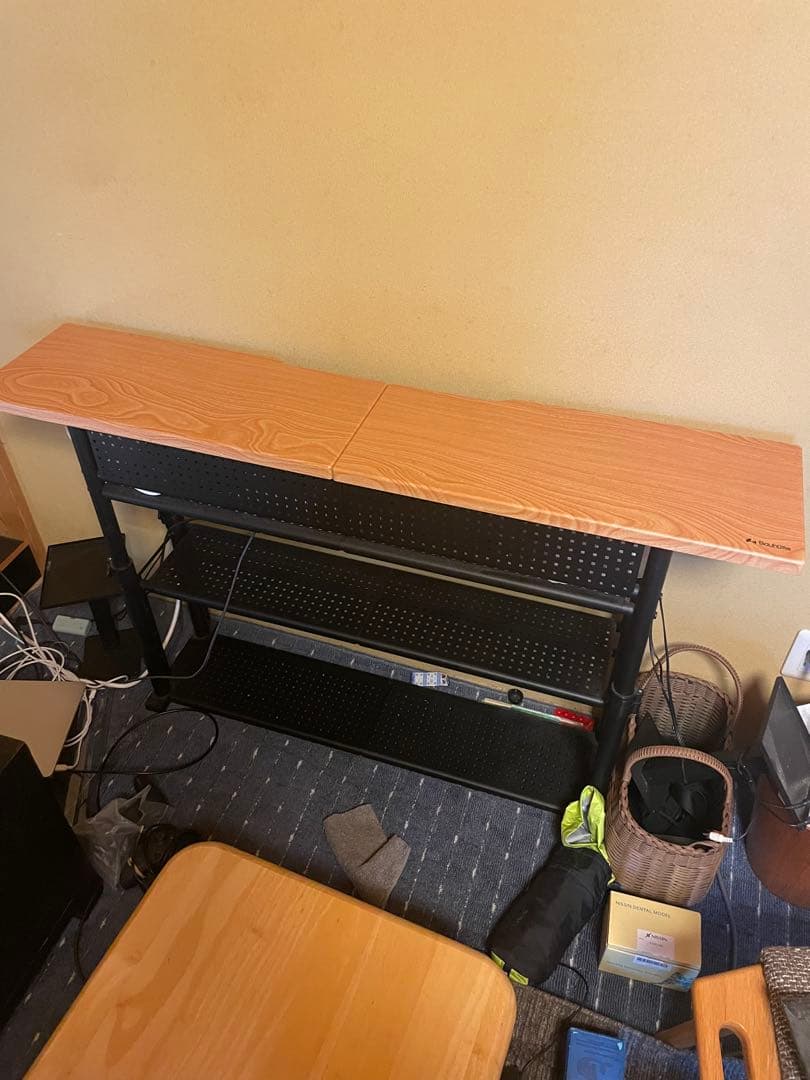 Bauhutte バウヒュッテ エクステンションデスク　木目　ウッド