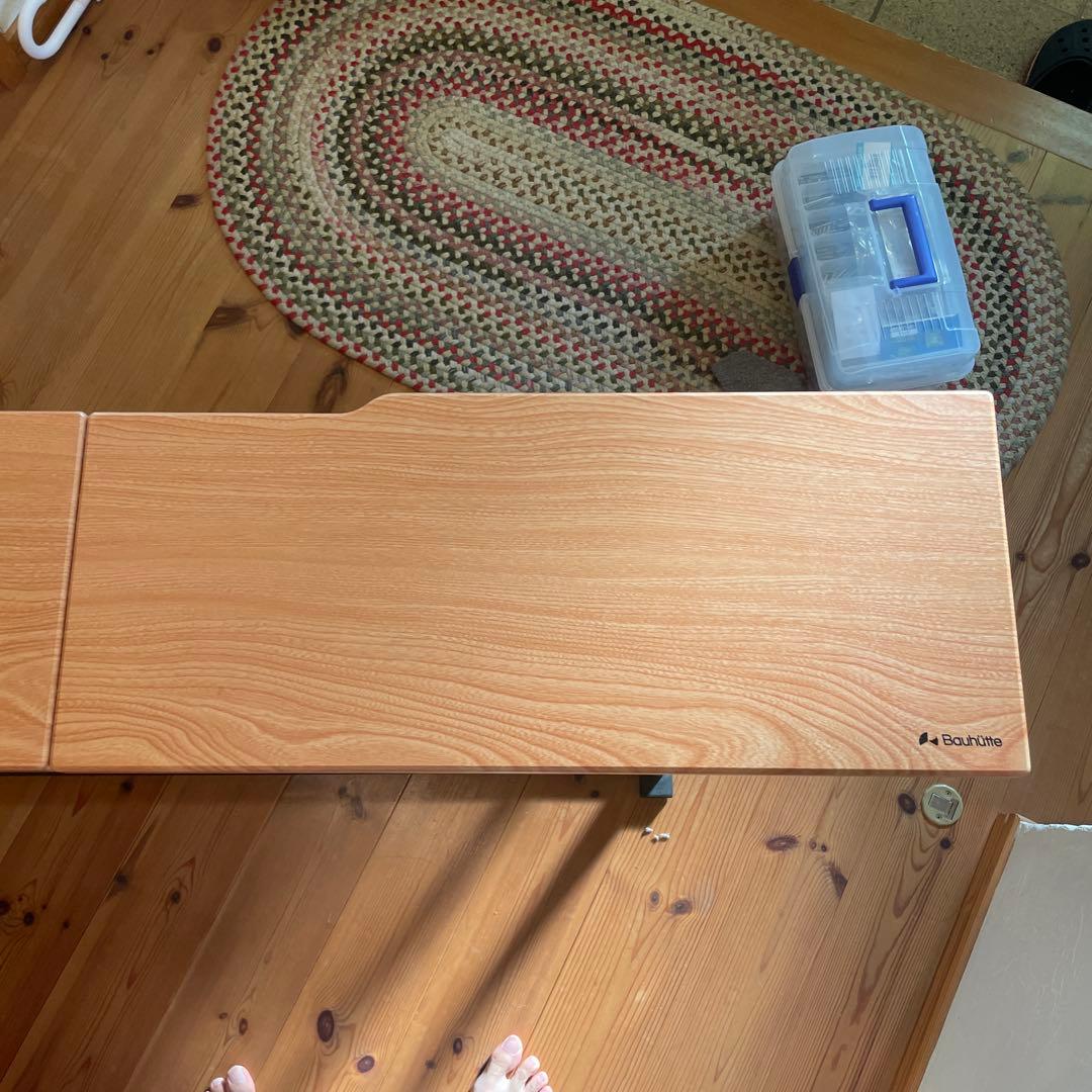 Bauhutte バウヒュッテ エクステンションデスク　木目　ウッド