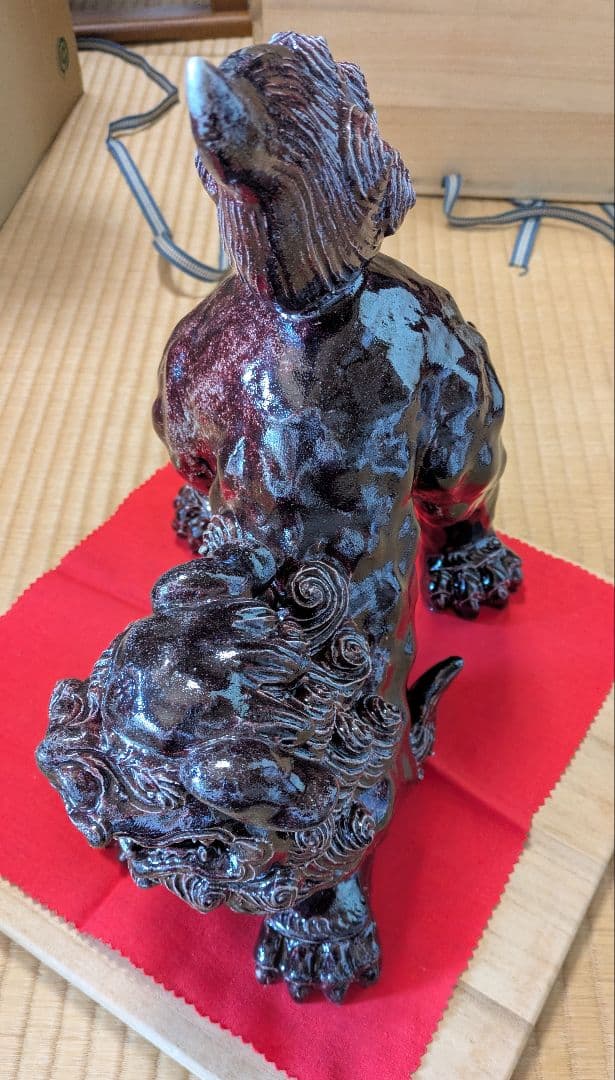 専用★陶器製 獅子 置物 約30cm