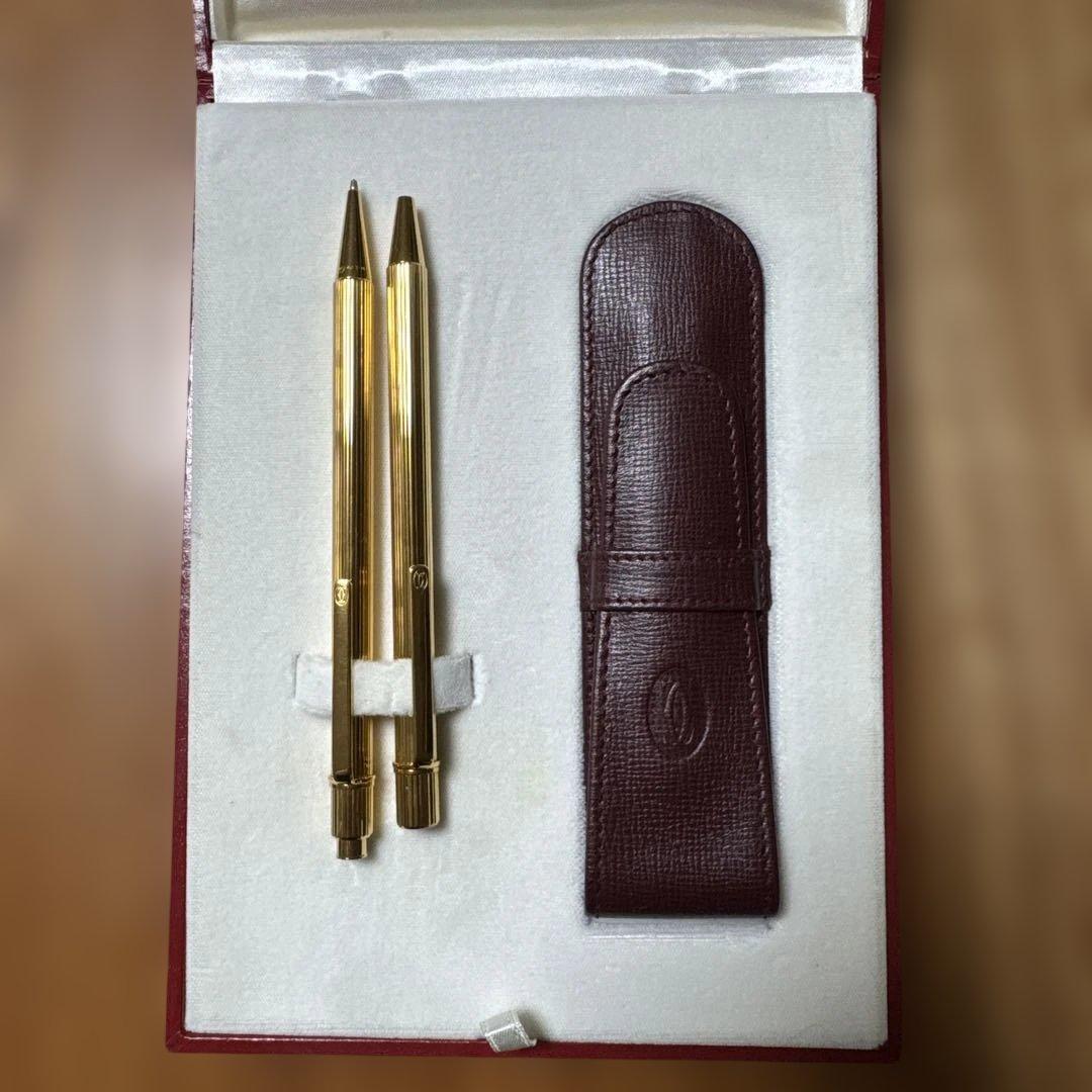 Cartier シャープペンシルボールペン 2本セット