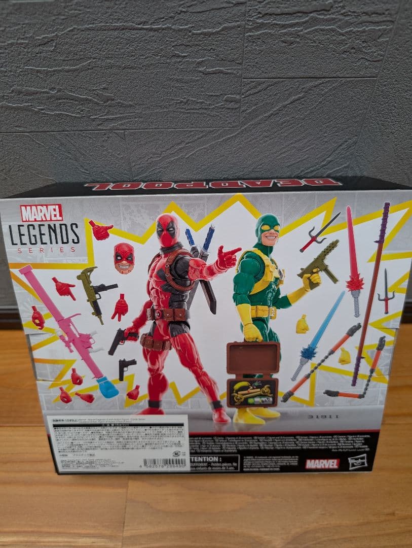 6インチ・アクションフィギュア　２パック　コミックシリーズ　デッドプール＆ボブ