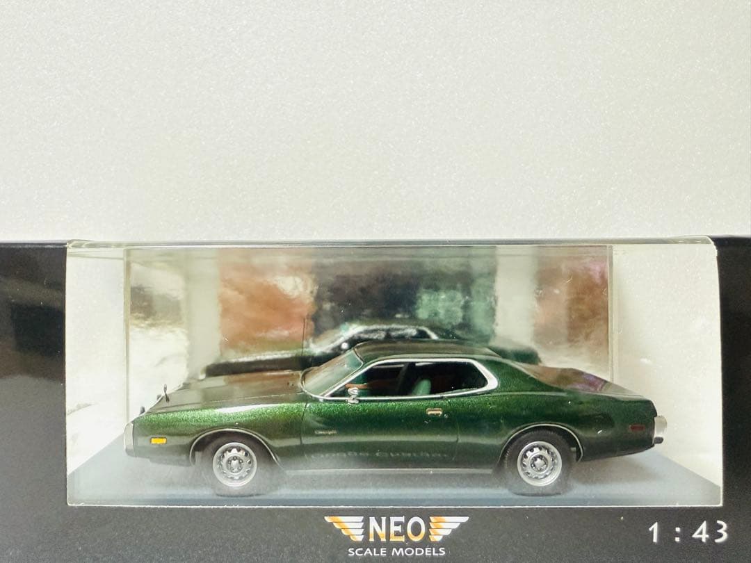 Neo/'73 Dodgeダッジ Chargerチャージャー グリーン 1/43