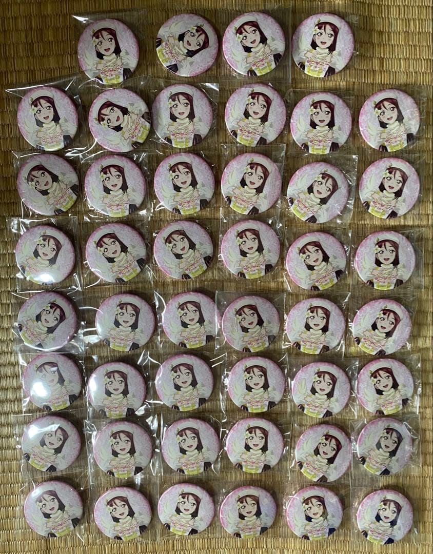 ラブライブ サンシャイン　Aqours 5th 桜内梨子　 缶バッジ　46点