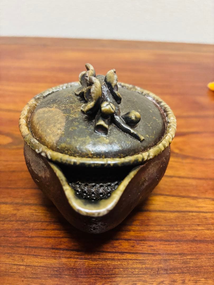 入江光人司/希少/備前焼/茶器/茶道具/宝瓶 /陶芸/急須