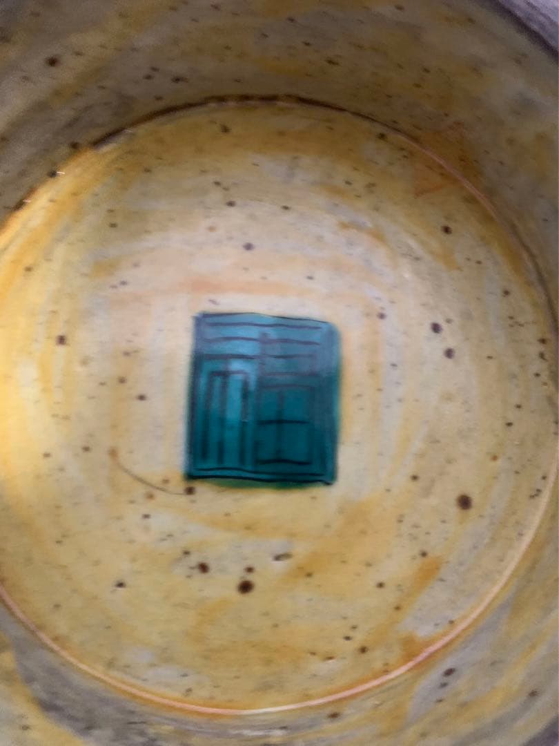 江戸　古九谷　台鉢　アンティーク　送料込み