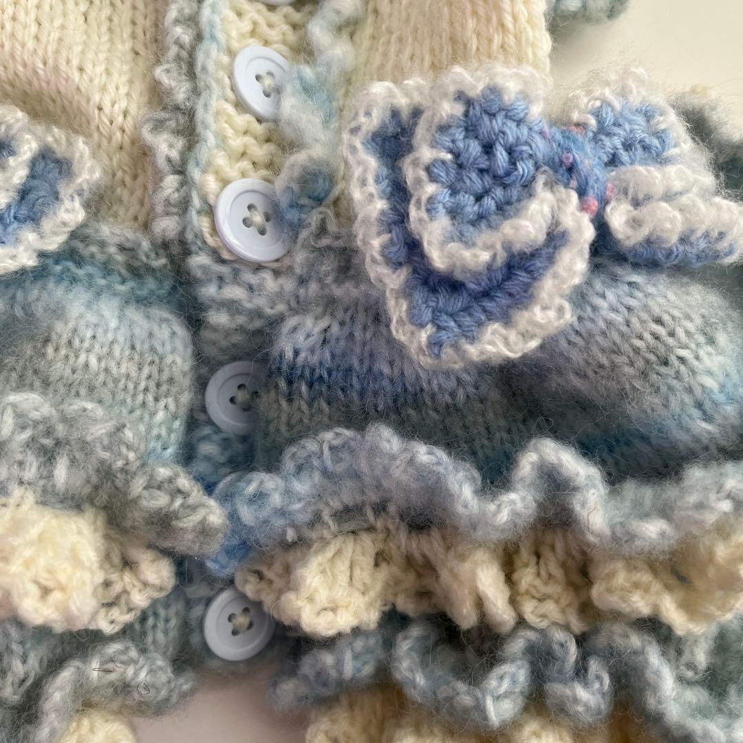 小型犬用手編み服　まいまし