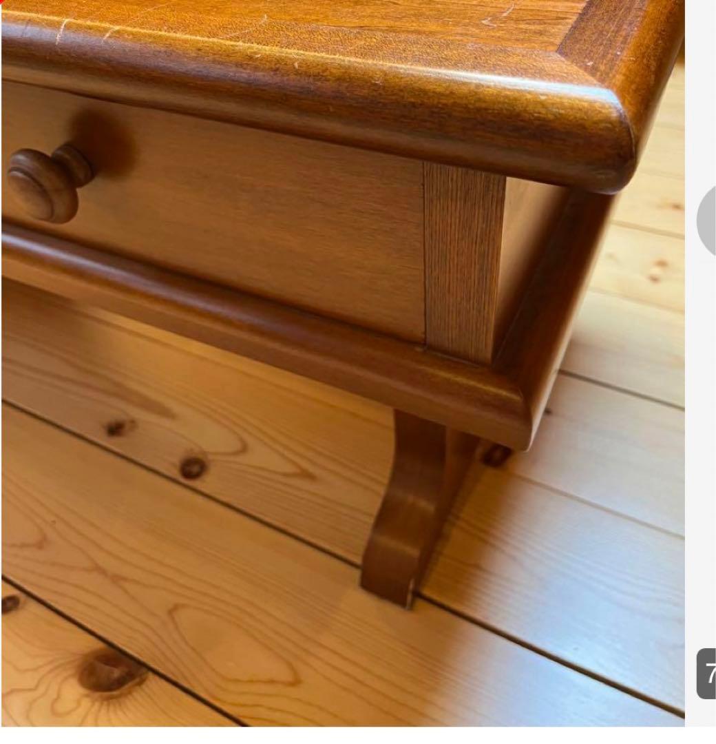 【家具職人さん手作り】1点物！カントリー赤毛のアンローテーブル