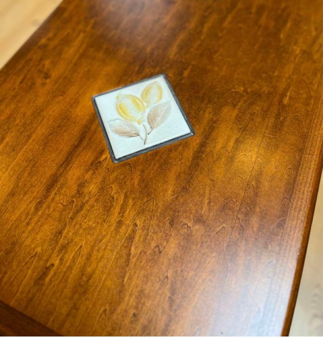 【家具職人さん手作り】1点物！カントリー赤毛のアンローテーブル