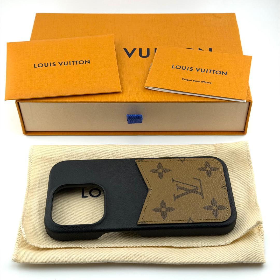 ルイヴィトン M82889 スマホカバー モノグラム iPhone15 pro
