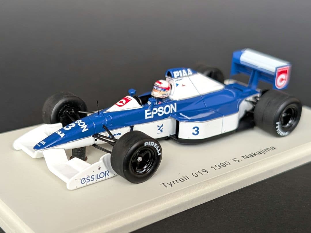 オートスポーツ50th 1/43 Tyrrell 019 1990 #3 中嶋悟