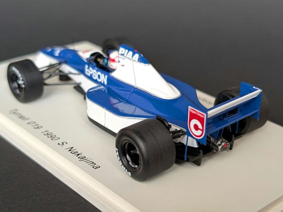 オートスポーツ50th 1/43 Tyrrell 019 1990 #3 中嶋悟