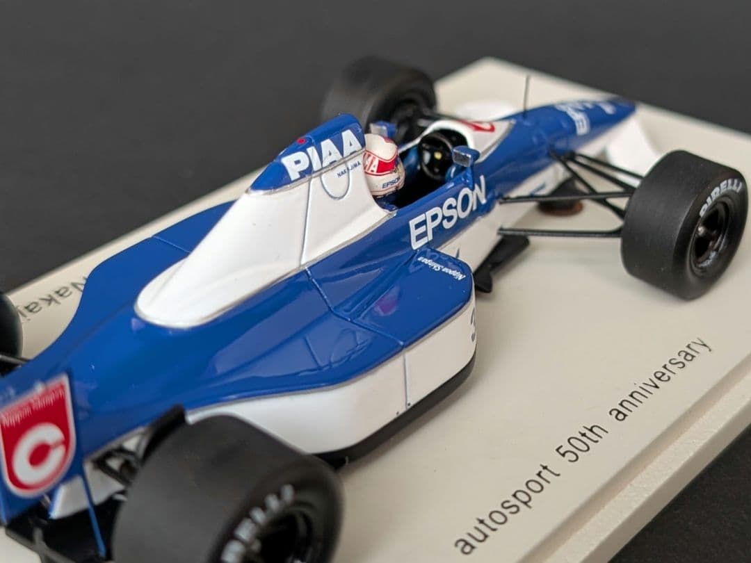 オートスポーツ50th 1/43 Tyrrell 019 1990 #3 中嶋悟