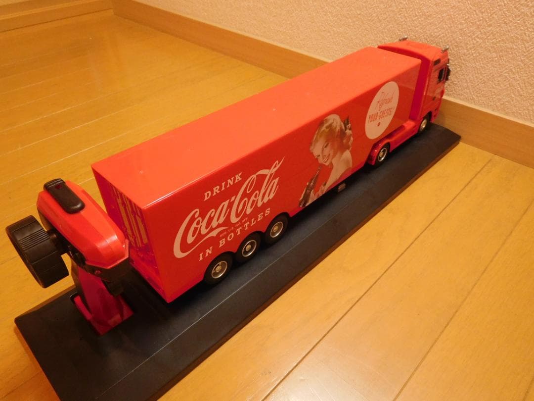 コカ・コーラ トレーラー ハンドル型ラジコン
