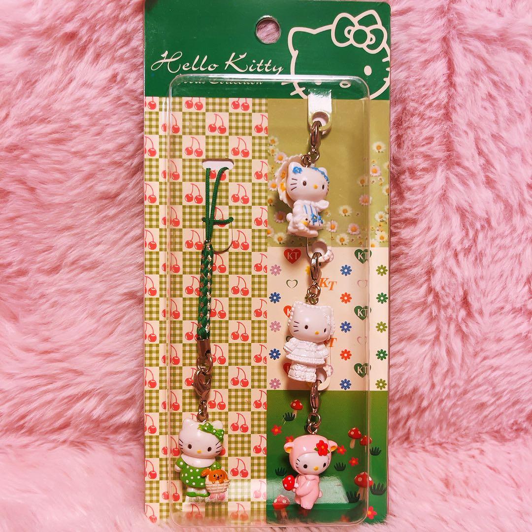 希少レア　ハローキティ　グッズコレクション　根付け　4Pアソート ⑦ 2005